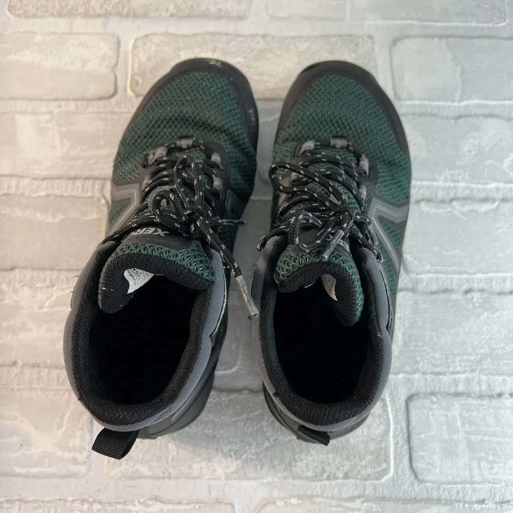 Xero Xcursion‎ Fusion Waterproof Barefoot Hiking Boots Womens 7.5 Green Outdoor